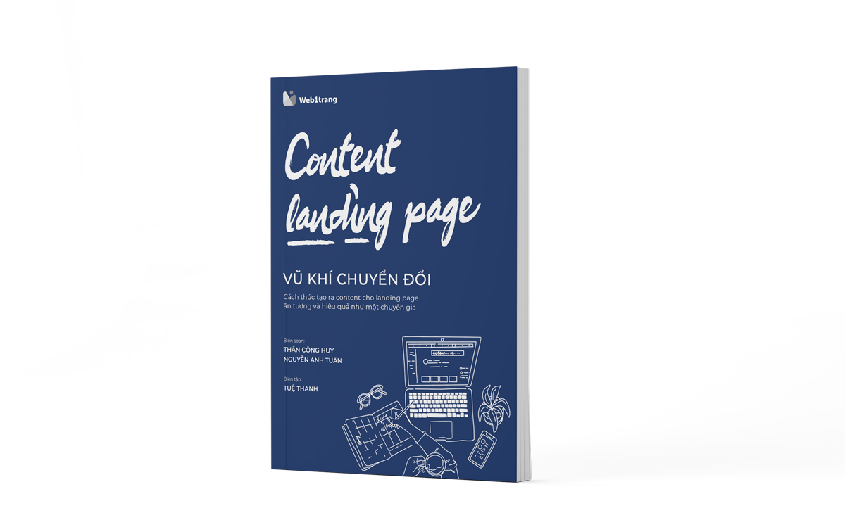 Bìa ebook Content Landing Page – Vũ khí chuyển đổi